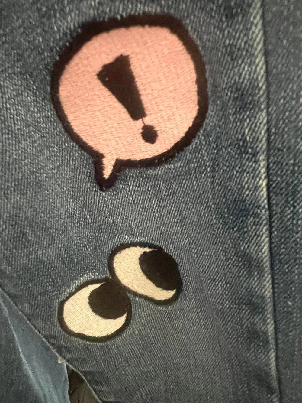 Levi's Girls Blue Denim Jeans with Patch Details